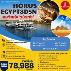 HORUS EGYPT เทพเจ้าฮอรัส 8 DAYS 5