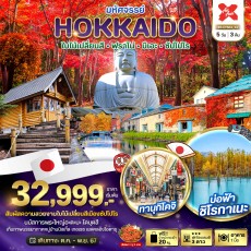 BT มหัศจรรย์…HOKKAIDO ใบไม้เปลี่ยนสี ฟูราโน่ บิเอะ ซัปโปโร