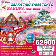 GO2KIX-TG001-OSAKA SAKURA ONE MORE 8D 5N