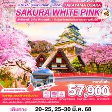 GO2NGO-TG037-TAKAYAMA OSAKA SAKURA WHITE PINK